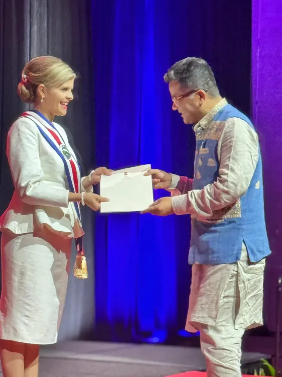 India's MoS Pabitra Margherita attends Costa Rica's presidential swearing-in