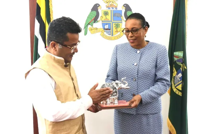 MoS Pabitra Margherita meets Dominica President Sylvanie Burton, eyes stronger bilateral ties
