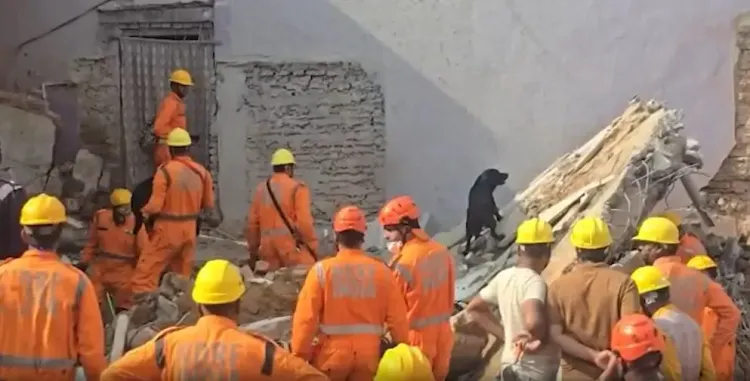 Madhya Pradesh Building Collapse: Rescue Efforts Underway as Investigation Begins