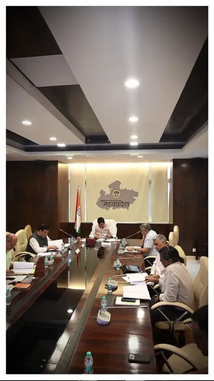 MP CM Dr. Mohan Yadav Chairs 6th Board Meet of State Asset Firm