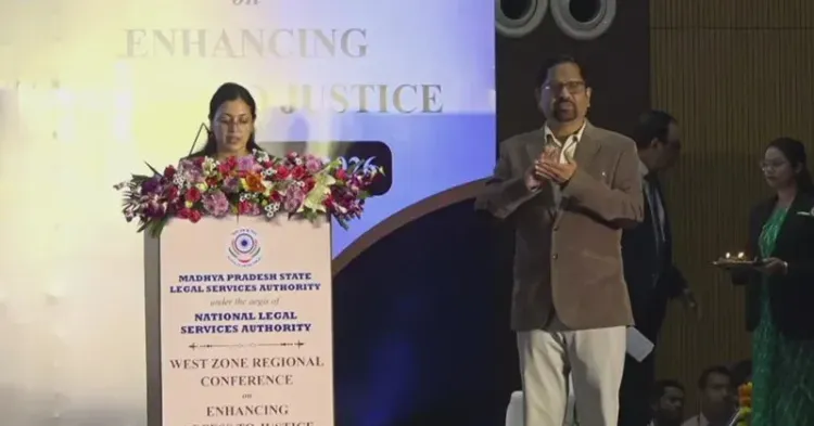 MP CM Mohan Yadav at West Zone Justice Conference in Indore