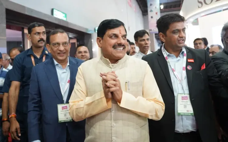 MP CM Mohan Yadav Engages With BharatTex2026 Ahead of Textile Conclave