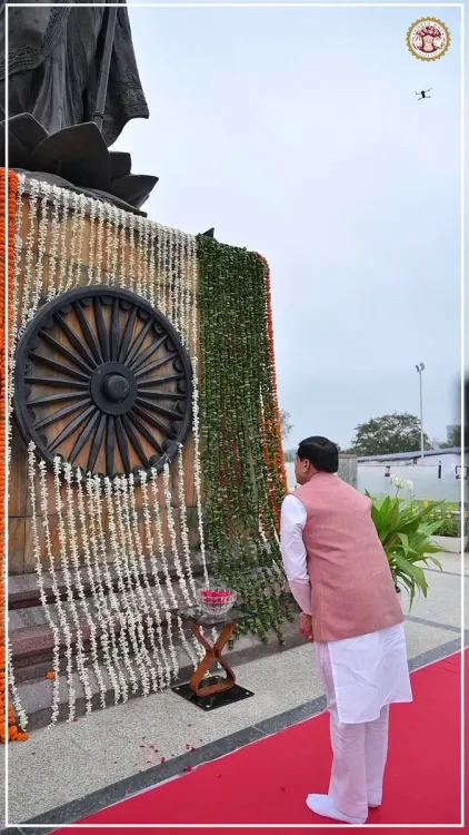 MP CM Mohan Yadav inaugurates 'Pravasi Senani Vithi' at Bhopal's Shaurya Smarak