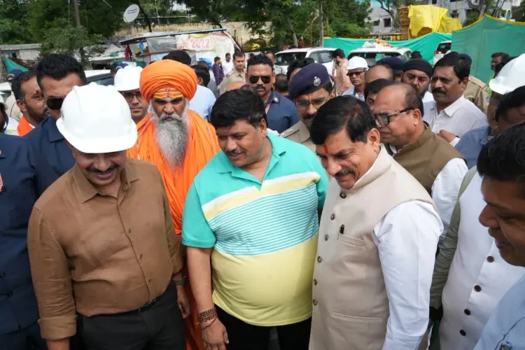 MP CM Mohan Yadav Inspects Ujjain Projects for Simhastha-2028