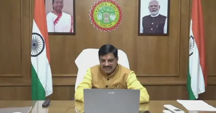 MP CM Mohan Yadav joins Balram Krishi Mahotsav in Burhanpur via video conference