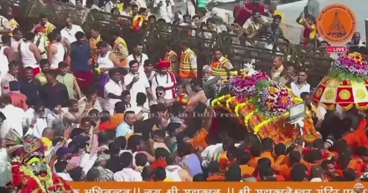 MP CM Office streams Mahakaleshwar's first Shravana Sawari live