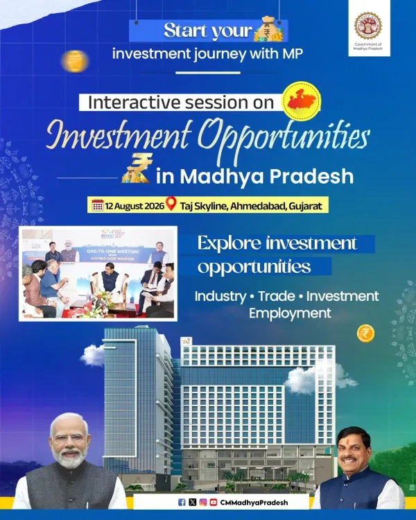 MP CM Yadav to Pitch State Investments in Ahmedabad