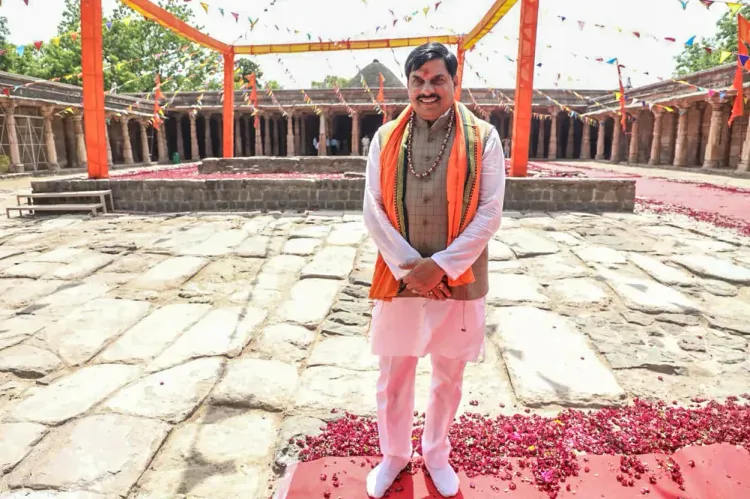 MP CM Yadav visits Bhojshala after court ruling, plans Dhar tourism push