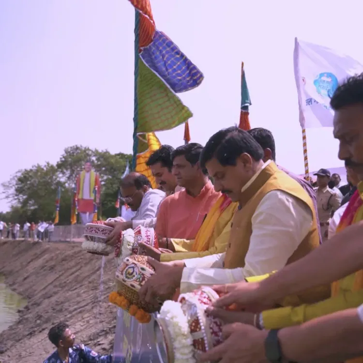 MP CM's Office Launches Jal Ganga Sanvardhan Abhiyan on Ganga Dashami