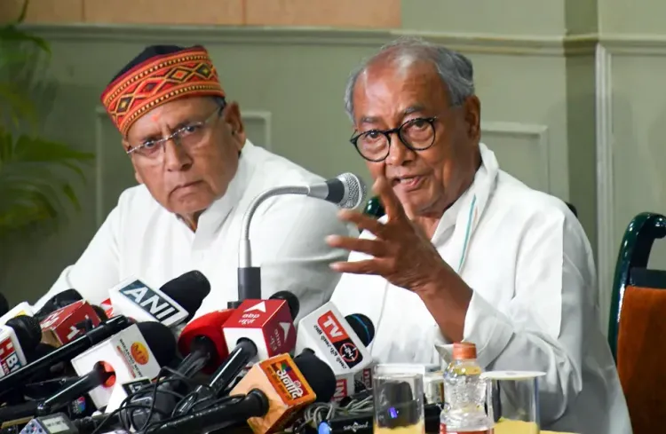 Digvijaya Singh announces Mahakal-Ayodhya padyatra on Oct 2 over Ram Temple donations