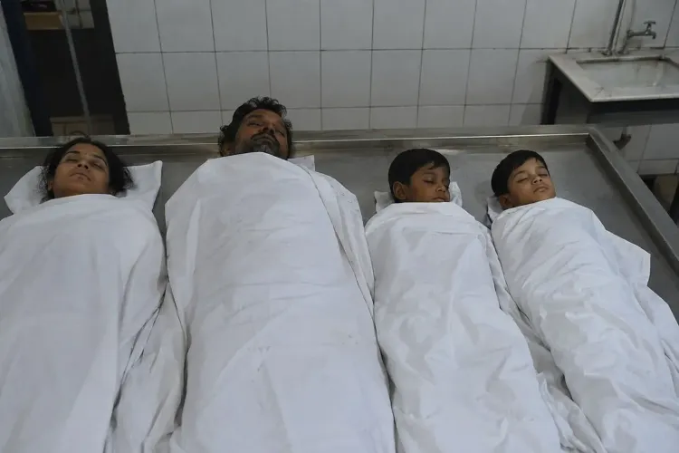 Morena triple murder: Man kills wife, 2 sons with axe, dies by suicide