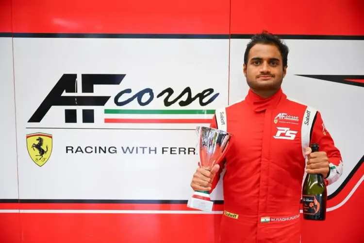 How Did Mahaveer Raghunathan Make History at the Italian GT Championship?