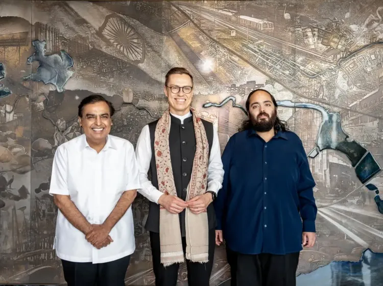 Mukesh Ambani Welcomes Finland President: A Step Towards Stronger Ties
