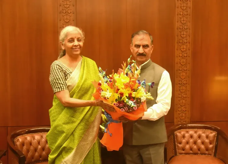 क्या सीएम सुखविंदर सिंह सुक्खू ने वित्त मंत्री निर्मला सीतारमण से मुलाकात कर हिमाचल के लिए विशेष सहायता मांगी?