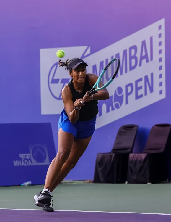 Mumbai Open: Indian Pair Shrivalli Bhamidipaty and Riya Bhatia Reach Quarterfinals