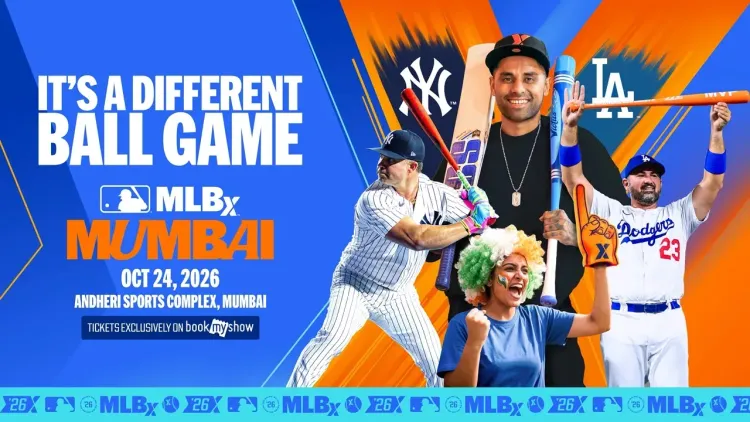 MLB brings 3-on-3 MLBx baseball to Mumbai on 24 October 2026