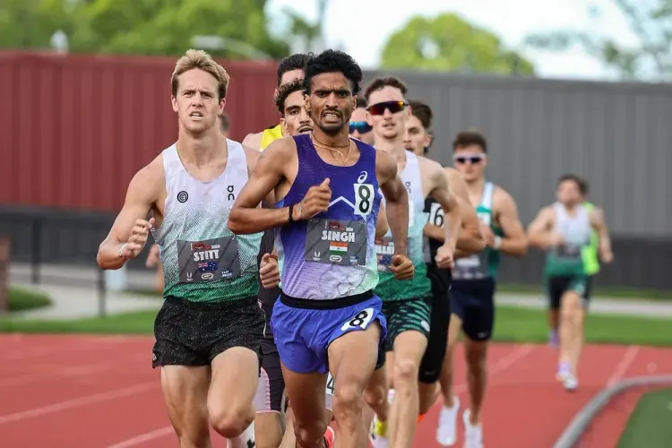 Gulveer Singh clocks 3:37.87 in 1500m at Music City Carnival, second sub-3:38 run