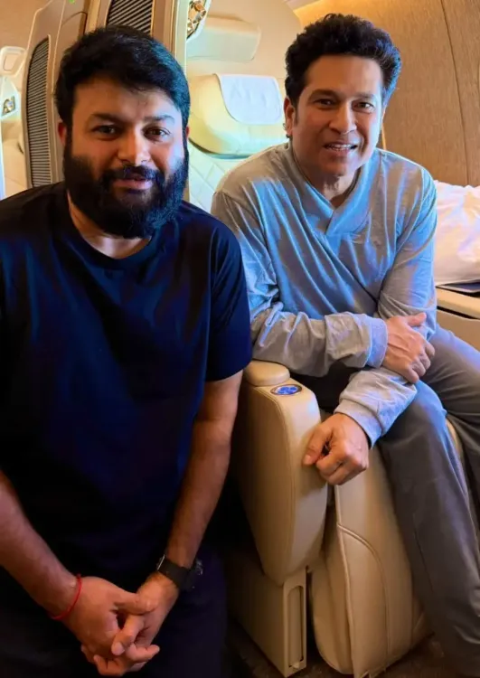Did Sachin Tendulkar Just Praise Thaman's Bat Speed?
