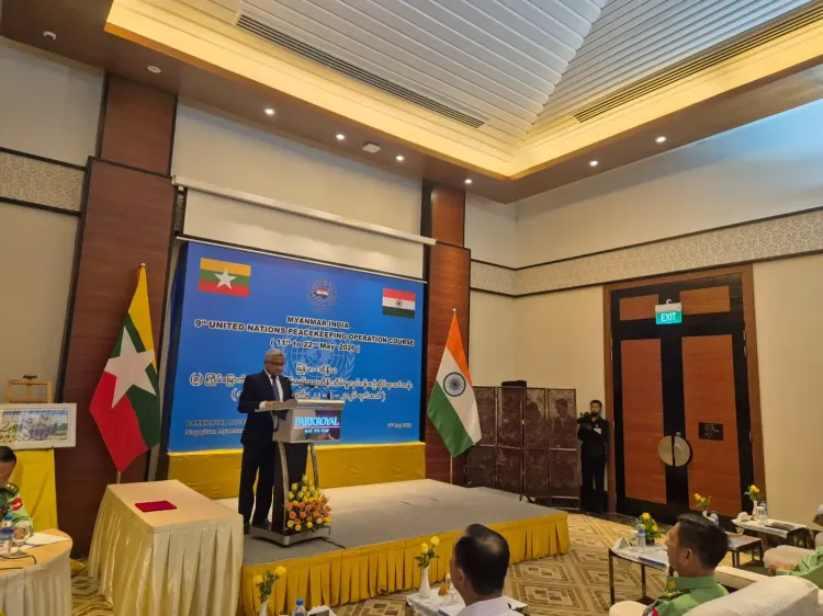 India launches 9th UN peacekeeping training for 30 Myanmar officers in Naypyidaw