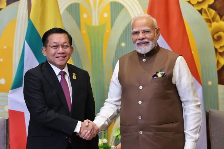 Myanmar President U Min Aung Hlaing begins India visit from Bodh Gaya on May 30