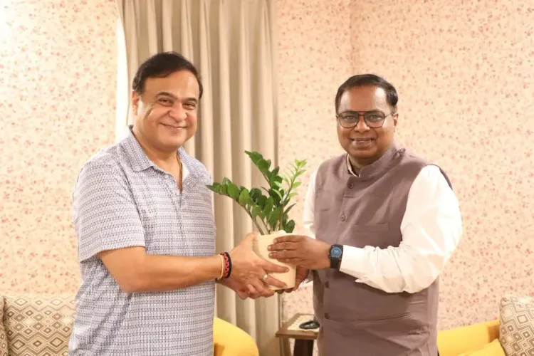 NABARD Chairman calls on CM Himanta in New Delhi