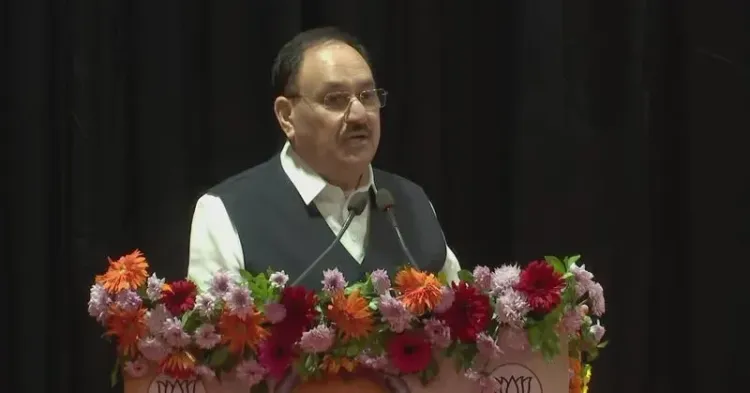 Nadda attends Kedar Nath Sahni's 100th birth anniversary in Delhi