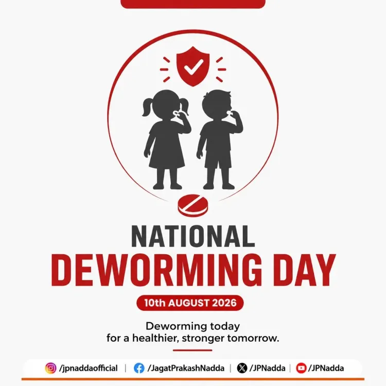 Nadda calls for whole-of-govt push on National Deworming Day