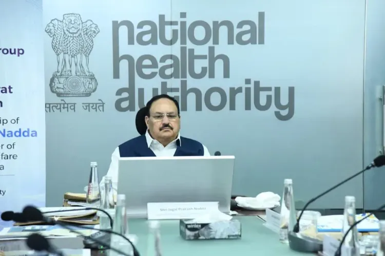 Nadda Chairs ABDM Steering Meet, Cites 93.95 Cr ABHA Numbers