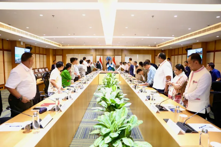 Nadda Chairs Flood Review in Itanagar, Vows Central Support