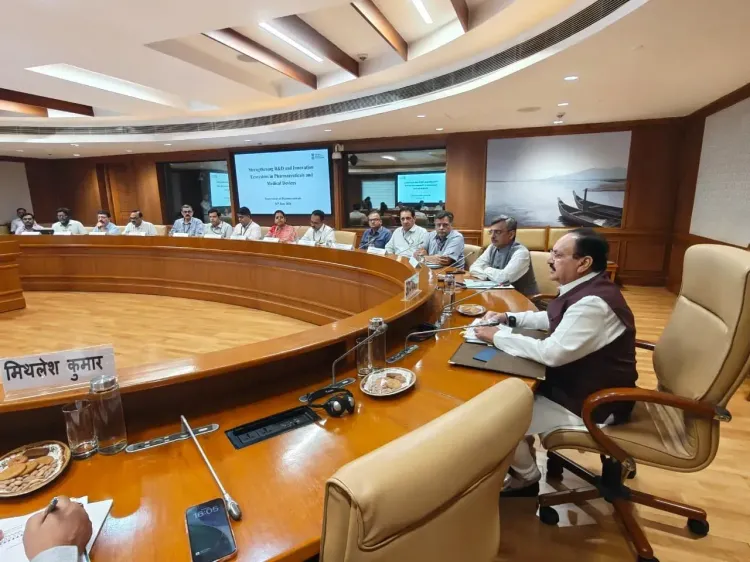 Nadda Chairs Pharma & MedTech Innovation Committee Meet