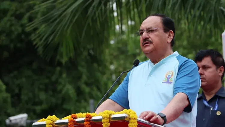 Nadda Greets Nation on 12th International Day of Yoga