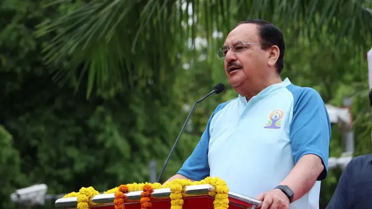 Nadda Hails Yoga as Lifelong Journey on IDY 2026