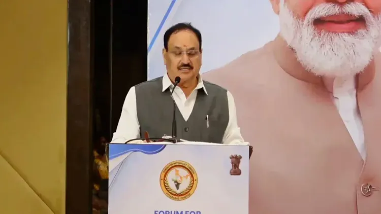 Nadda Highlights Ayushman Bharat's Role in Universal Health Coverage