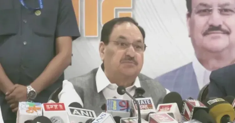 Nadda Leads BJP's 12-Year Governance Media Dialogue in Shimla