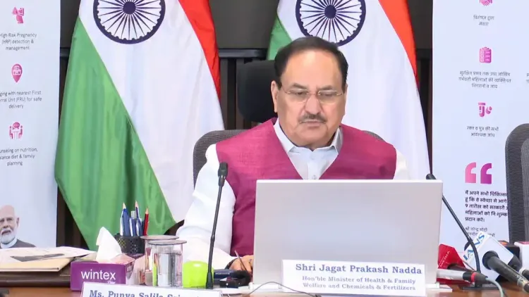 Nadda Marks 10 Years of PMSMA, Cites 86% MMR Drop