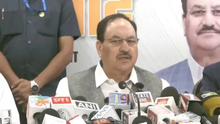 Nadda Marks 12 Years of Modi Govt, Cites DBT and Economic Rise
