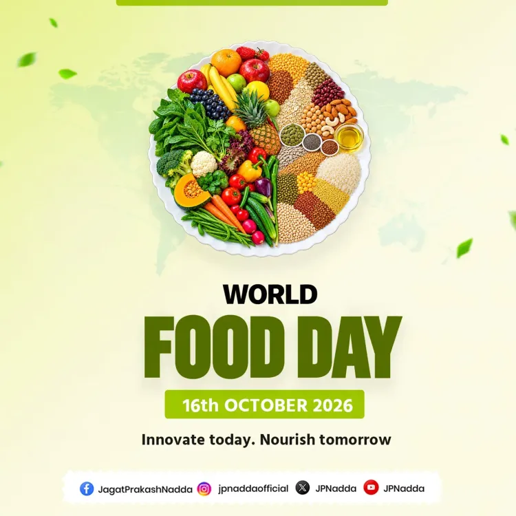 Nadda marks World Food Day, backs Eat Right India push