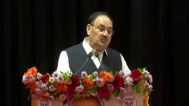 Nadda pays tribute to Jana Sangh veteran Kedarnath Sahni