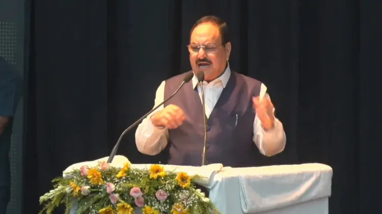 Nadda recalls student arrest during JP's Patna visit on Emergency anniversary