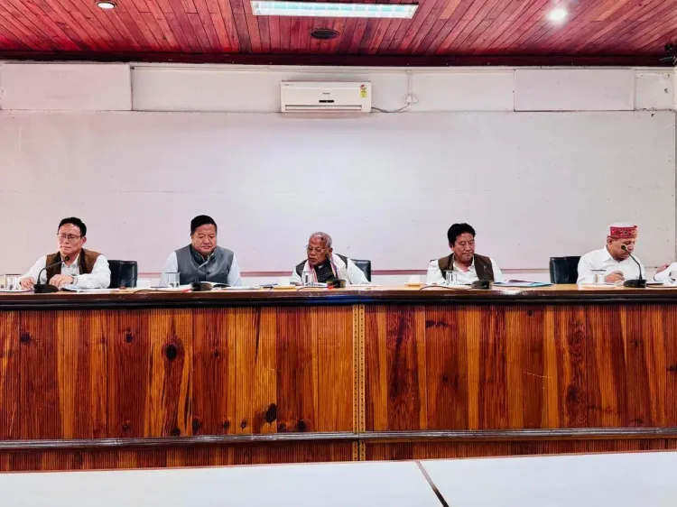 MSME Minister Manjhi reviews scheme implementation in Nagaland's Longleng district
