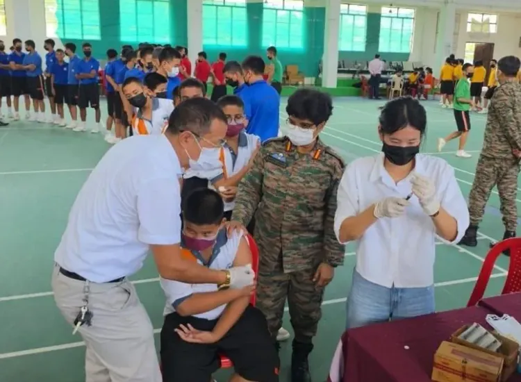 Nagaland Sainik School: 678 immunised against meningococcal meningitis