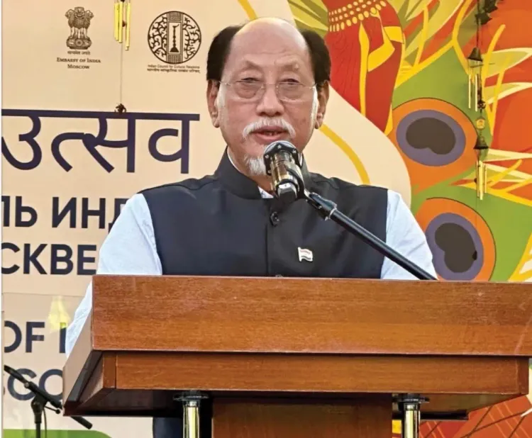 How is Nagaland Showcasing Economic and Cultural Potential at 'Bharat Utsav 2025' in Moscow?