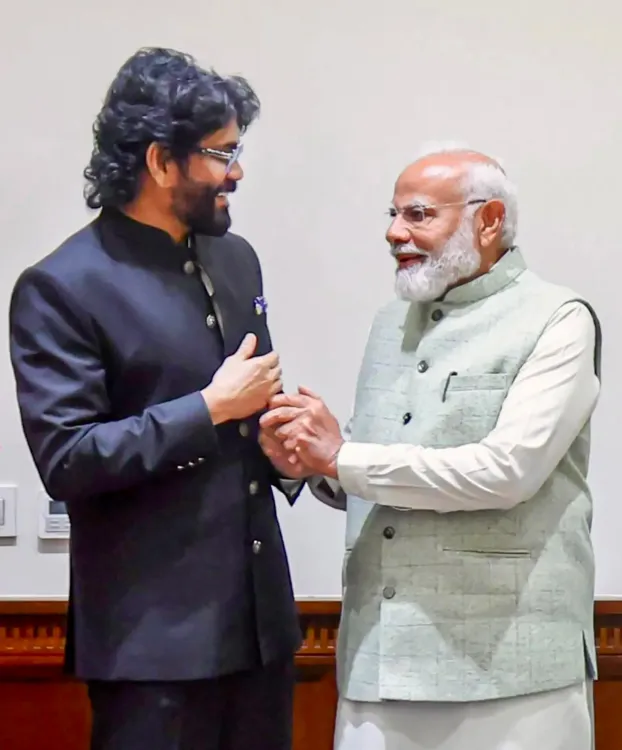 What Special Advice Did PM Modi Share with Nagarjuna During Their First Meeting?