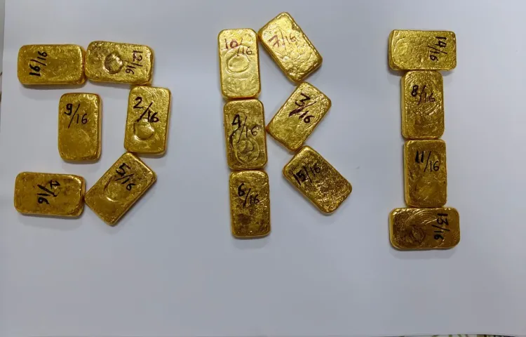 नागपुर रेलवे स्टेशन पर DRI की बड़ी कार्रवाई: ₹3.09 करोड़ का सोना जब्त, तस्कर गिरफ्तार