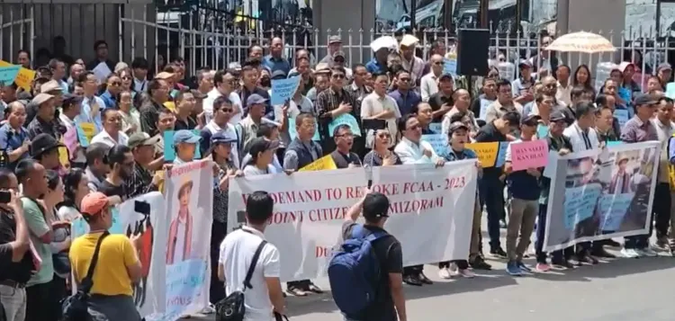 क्या मिजोरम संयुक्त नागरिक समाज ने वन संरक्षण संशोधन अधिनियम 2023 को वापस लेने की मांग की?