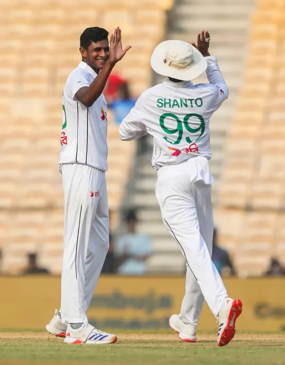 Nahid Rana's 5-40 seals Bangladesh's third straight Test win over Pakistan
