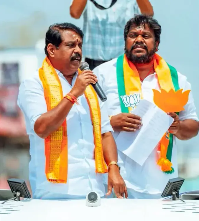 Tamil Nadu BJP chief Nainar Nagenthran attacks Vijay govt over child assault cases