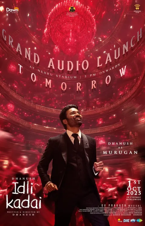 What is Dhanush's Character Name in 'Idli Kadai'?