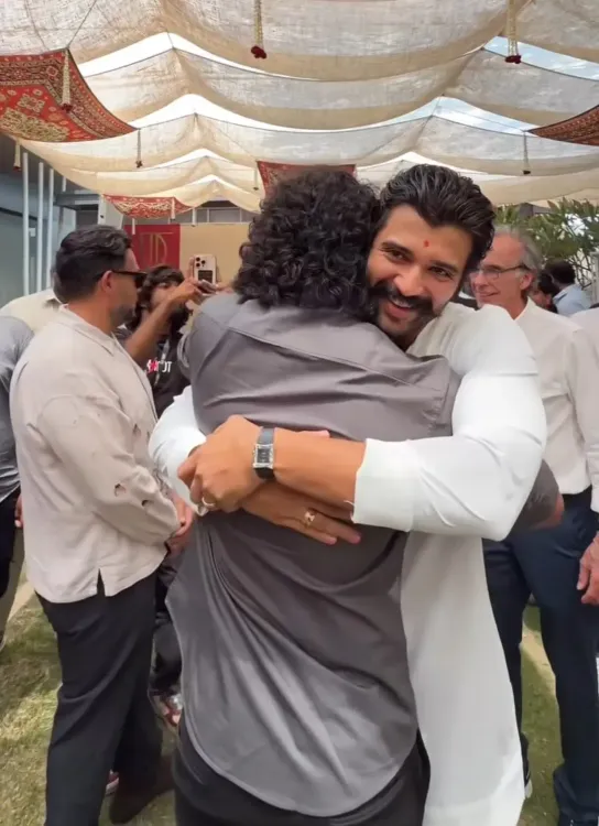 Nani Joins Vijay Deverakonda at Pooja Ceremony for Upcoming Film
