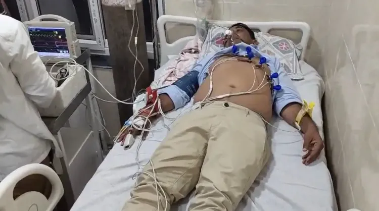 Naresh Meena hospitalised as blood sugar drops below 60 on day 9 of fast
